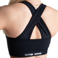 Better Bodies – Scrunch sport-bh svart