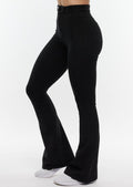 Embrace -  High waist denim flare jeans svart