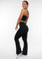Embrace -  High waist denim flare jeans svart