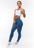 Embrace - High waist denim jeans ljusblå