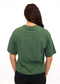Hummel - Dana short boxy t-shirt grön
