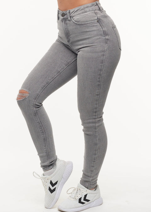 Noisy May - Callie skinny jeans grå