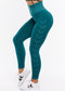 Hummel - Shape seamless high waist tights grön