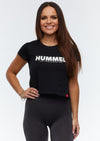 Hummel - Legacy cropped t-shirt svart