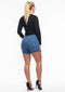 Freddy WR.UP® - Snug shorts regular waist denim ljus