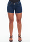 Freddy WR.UP® - Snug shorts regular waist denim blå
