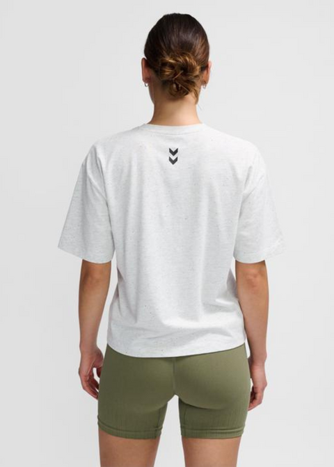 Hummel - Ultra Boxy Short T-shirt Grå