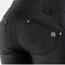Freddy WR.UP® - Snug mid waist black denim distressed