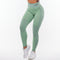 Hummel - Clea mid waist tights chinois green